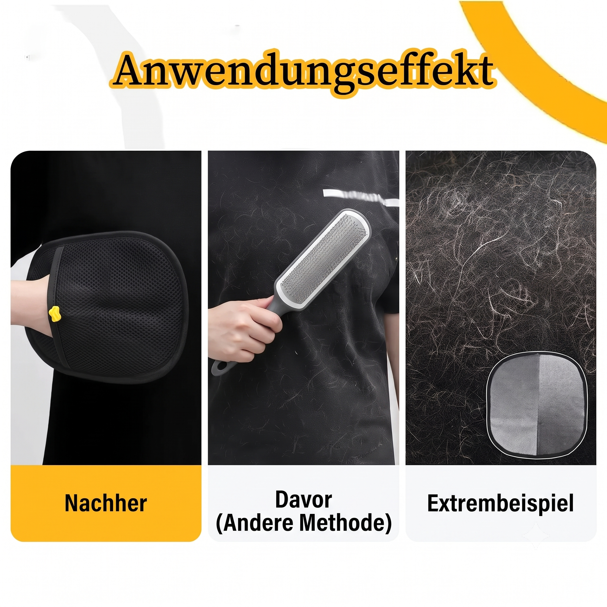 Bakuno Premium 2-in-1 Tierhaarentferner – 2er Spar-Set