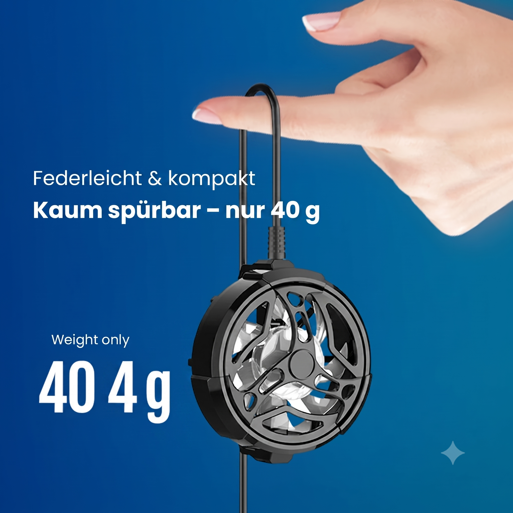 Smartphone-Kühlventilator mit Clip-Halterung